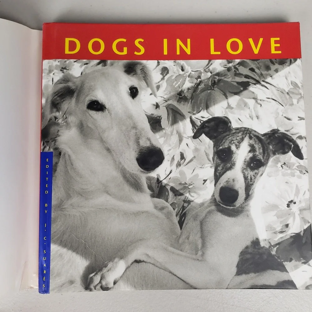 DOGS IN LOVE Hardcover Book JC Suares 1998 Vintage Photography Pet Gift